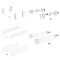 Kits TopSide / DesignSide et Kits Adaptateurs pour Casserolier 144/176 mmm InnoTech Atira Blanc